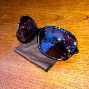 FINAL DROP: Coach brown sunglasses